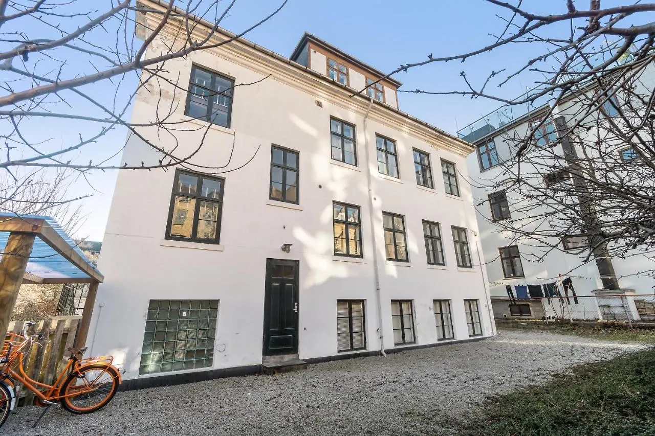 Hostel Rooms In Quiet White Villa Apartment Hortensiavej 8 On Frederiksberg C Kodaň Dánsko